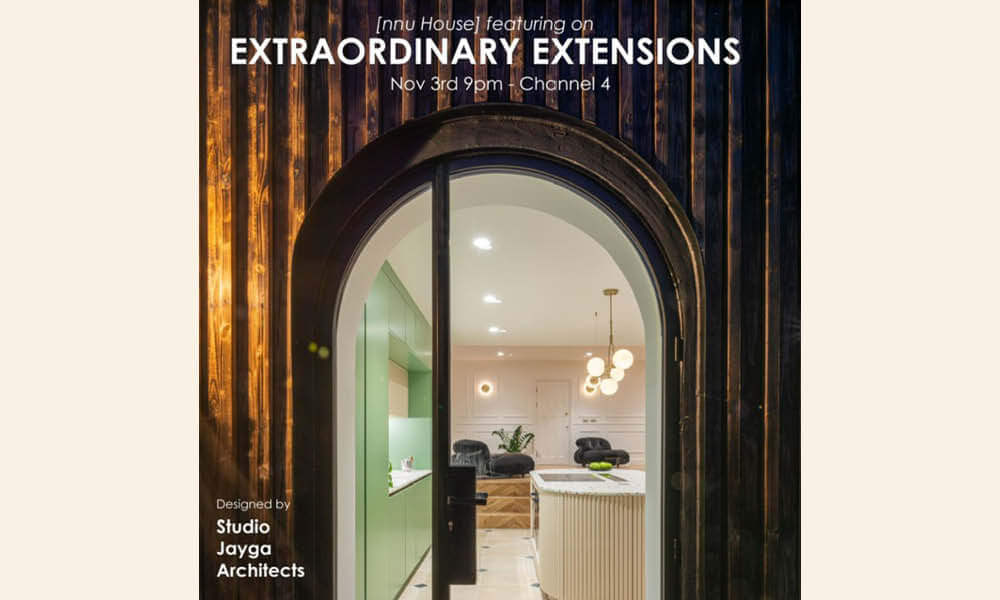 extraordinary extentions image of circular doorway with view of kitchen 