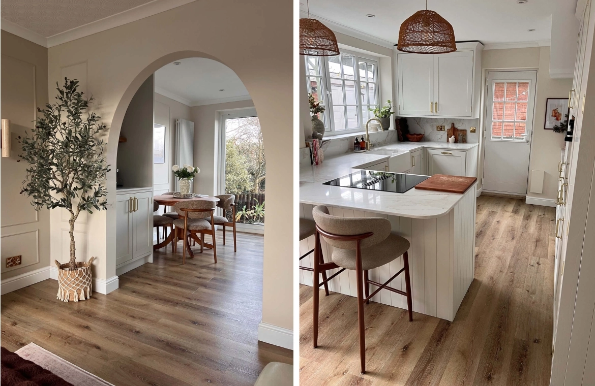 Classic Tawny Oak Click Vinyl