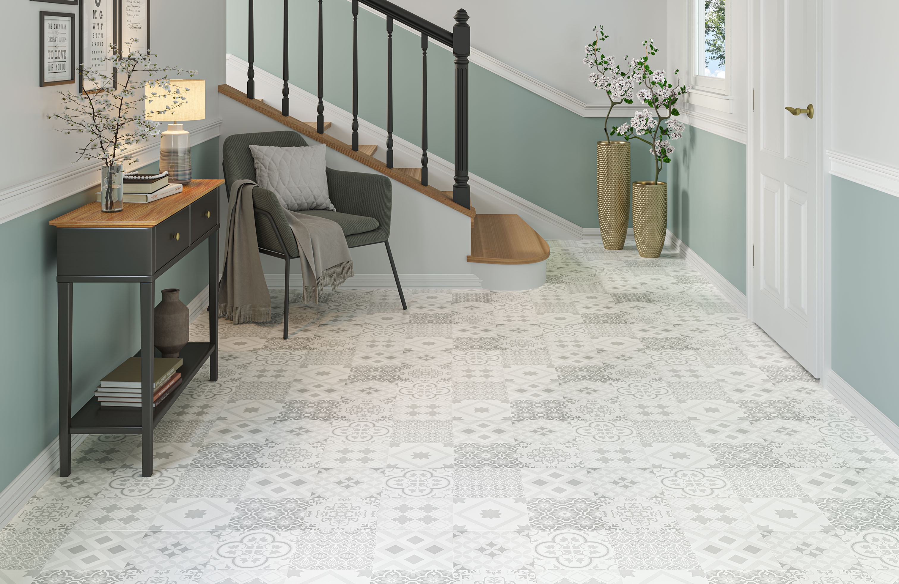 Versa 8mm Victoria Laminate Tile