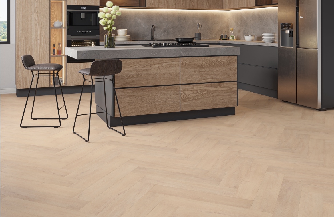 Hampton 3mm Nordic Pine Oak Herringbone LVT