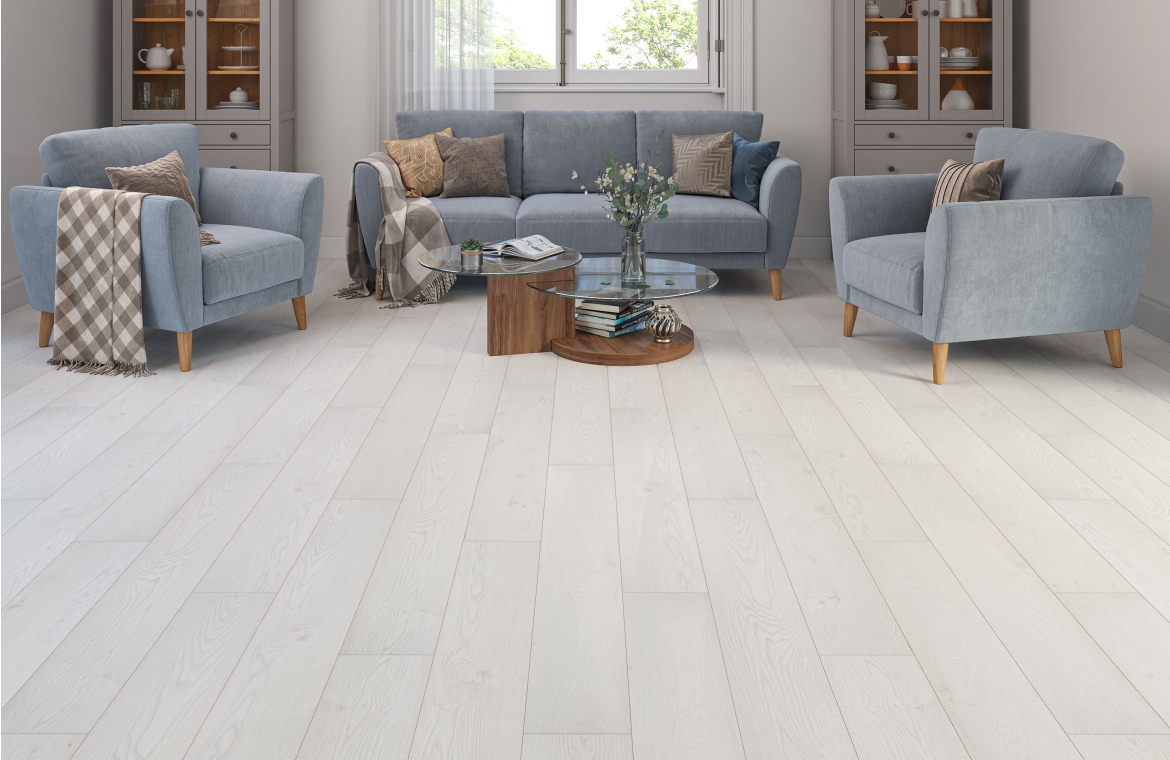 Luxe 12mm Pearl Oak Laminate