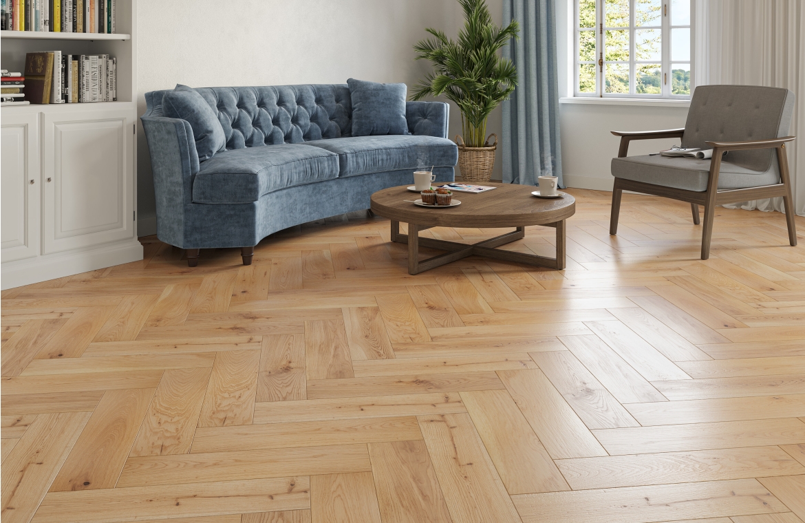 Painswick Champagne Engineered Oak Click