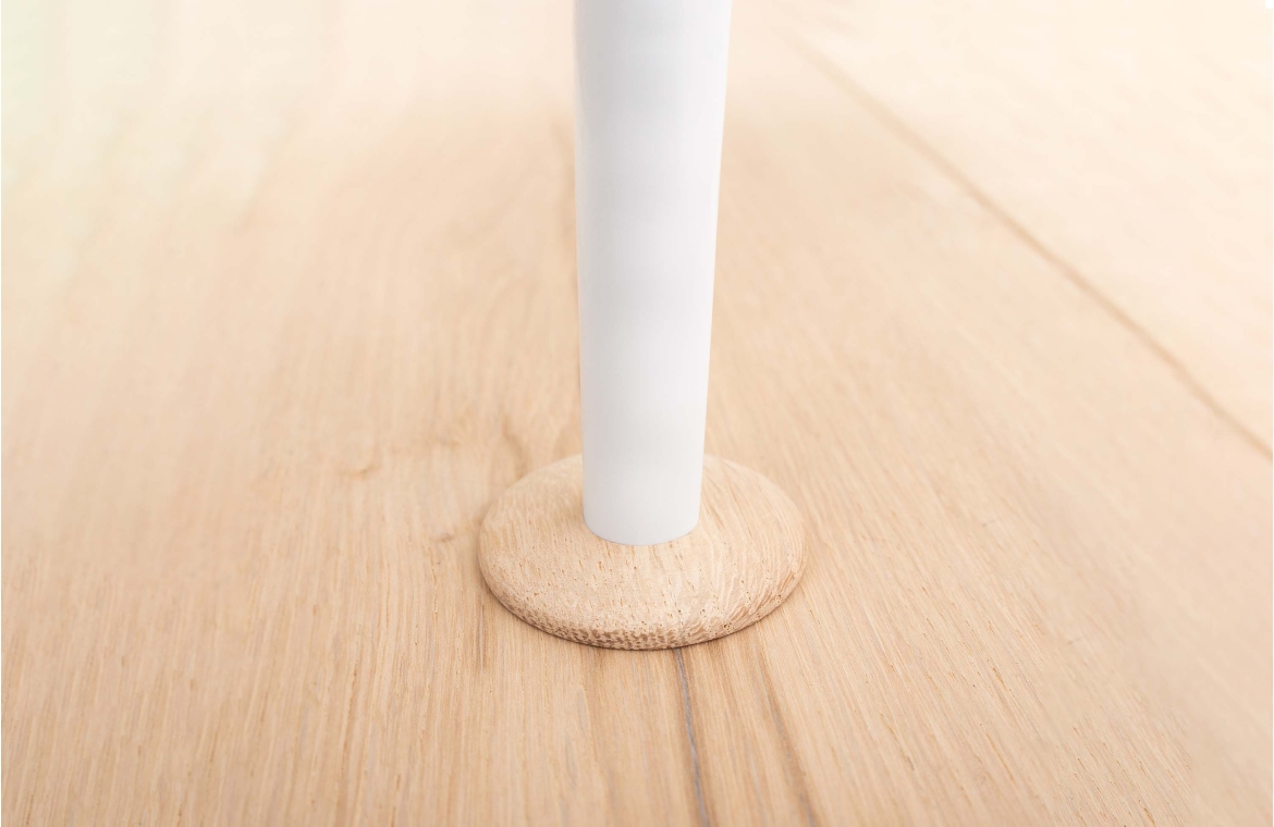 Unfinished Oak Pipe Covers – Set of 2 - SW1