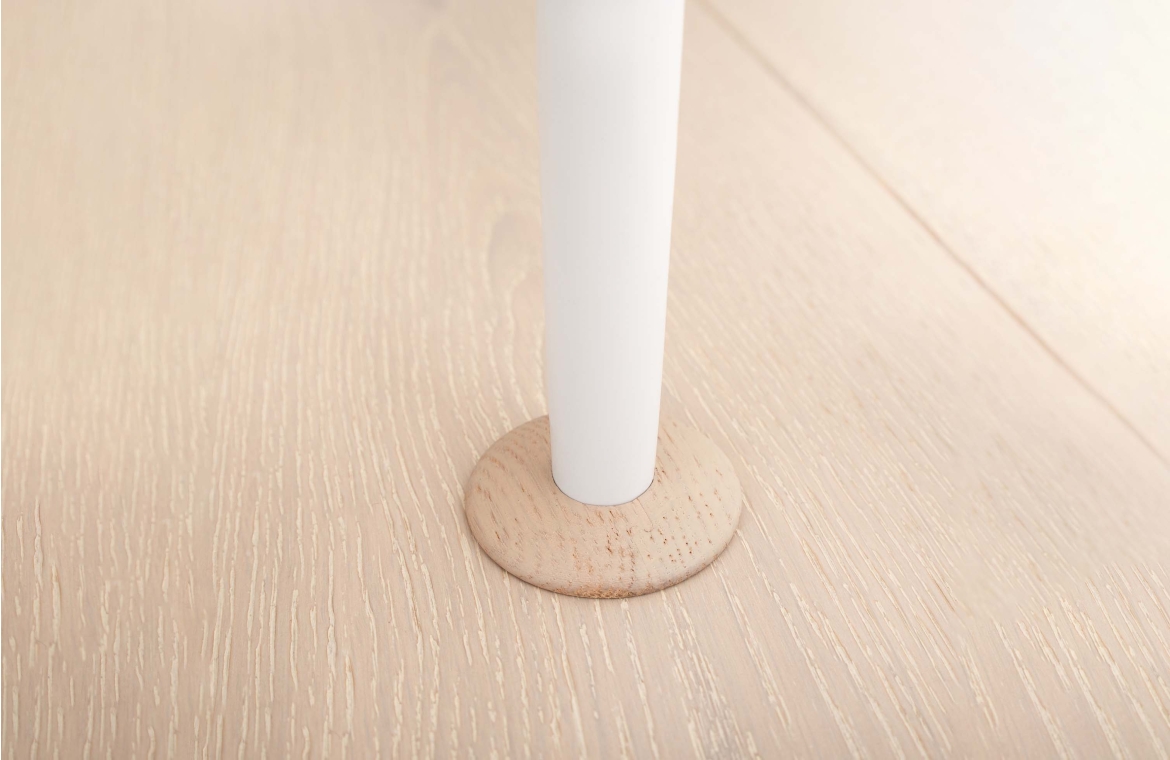 Whitewashed Oak Pipe Covers – Set of 2 - SW7
