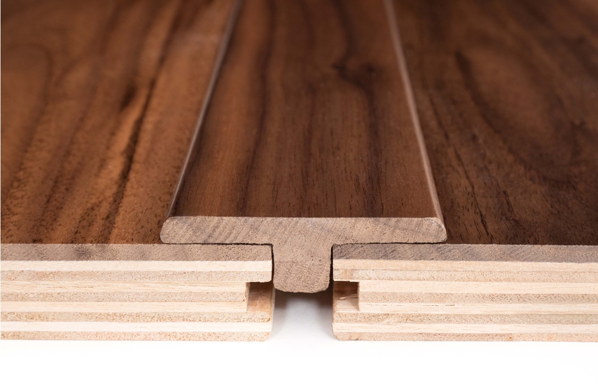 Solid Walnut T Profile – SW8