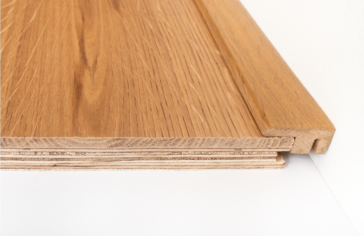 Oiled Solid Oak End Profile - SW5