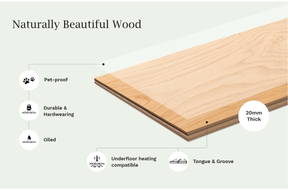 Elgin Farmhouse Engineered Oak