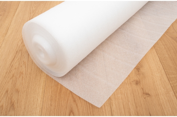 Acoustic Foam Laminate and Wood Flooring Underlay - 2mm