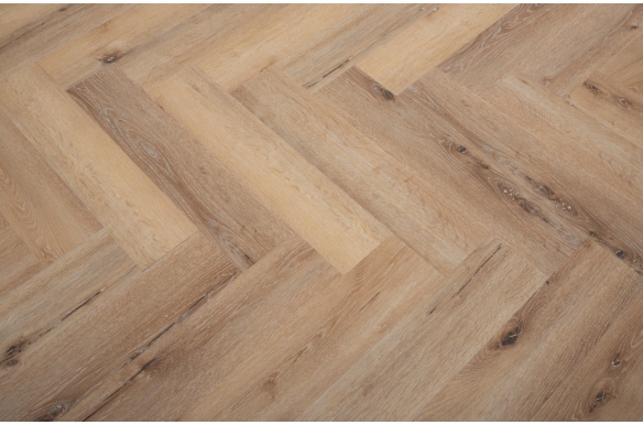 Classic Dusky Herringbone Click Vinyl