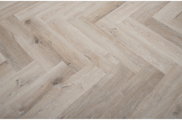 Classic Opal Herringbone Click Vinyl