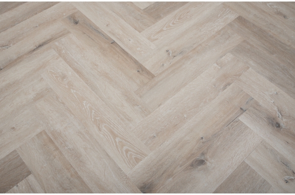 Classic Opal Herringbone Click Vinyl