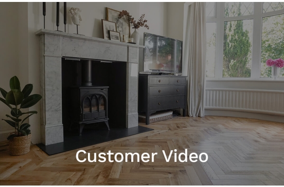 Thorpe Spring Solid Oak Herringbone