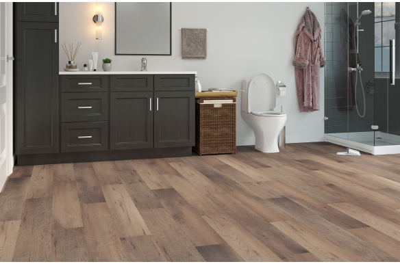 Deluxe Cappuccino Oak Click Vinyl