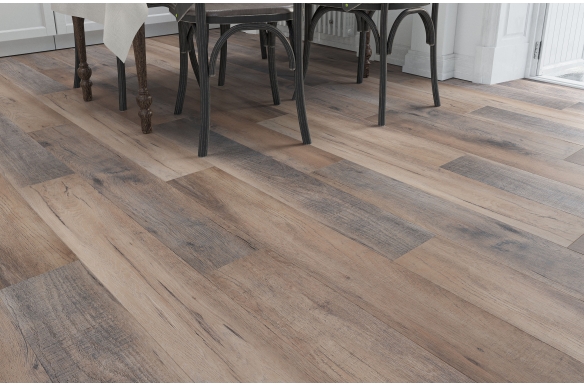 Deluxe Espresso Oak Click Vinyl