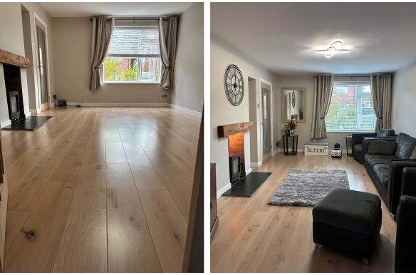 Studley Rich Tea Engineered Oak