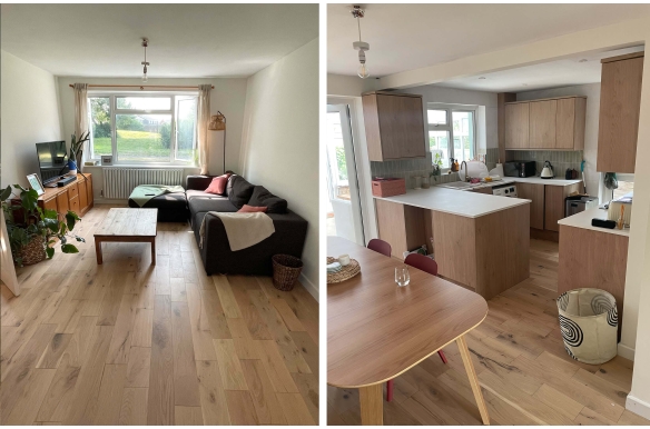 Studley Almond Engineered Oak