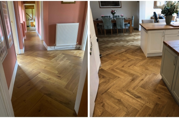 Painswick Amber Engineered Oak Click