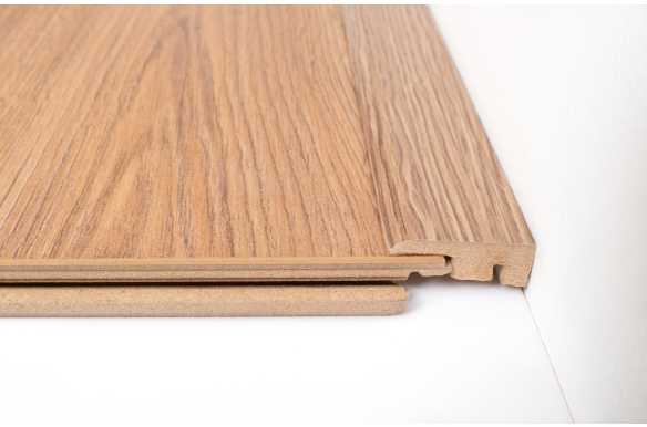 Caramel Oak Laminate End Profile 