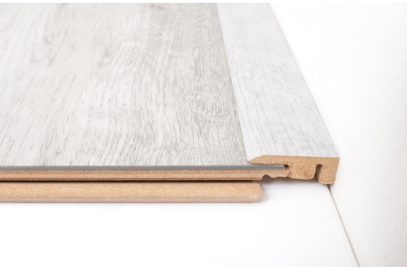 Silver Oak Laminate End Profile 