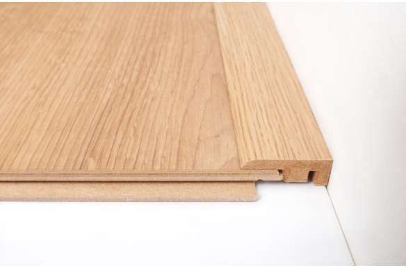 Light Oak Laminate End Profile 
