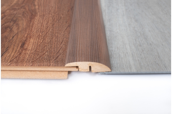 Chocolate Oak Laminate Ramp Profile 