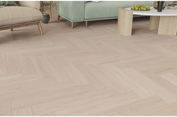 Signature Luminosity Herringbone 3D Click Vinyl