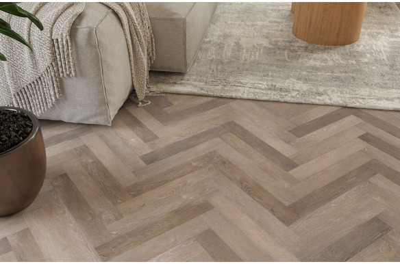 Accent 2mm Ashwood Oak Herringbone LVT