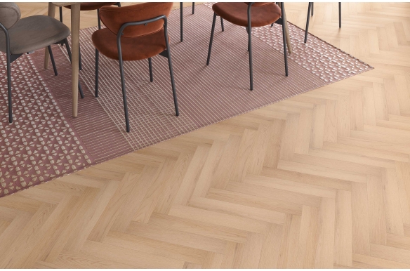 Accent 2.5mm Sandbank Oak Herringbone LVT