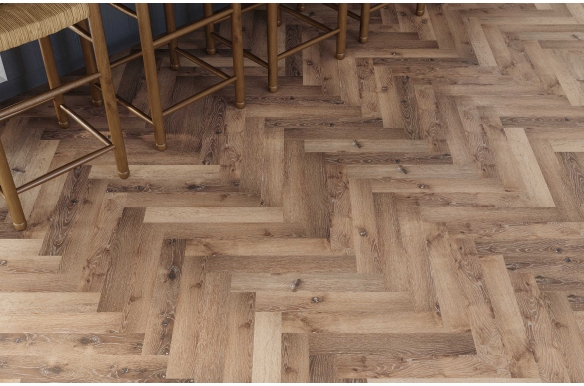 Accent 2.5mm Monsoon Oak Herringbone LVT