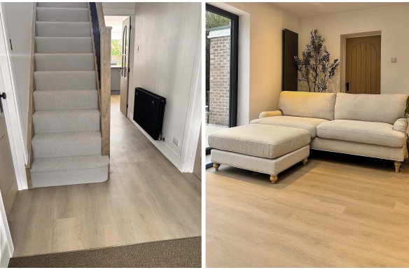 Hampton 3mm Sandstone Oak LVT