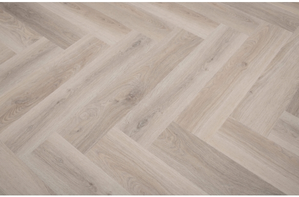 Hampton 3mm Stonewash Oak Herringbone LVT