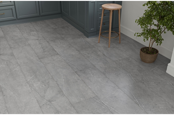 Summit 10mm Charcoal Graphite Stone Laminate Tile
