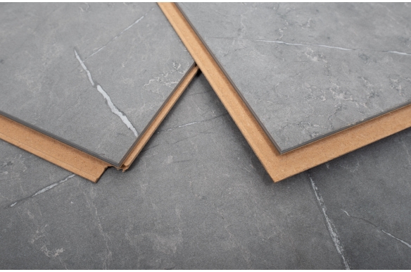 Summit 10mm Charcoal Graphite Stone Laminate Tile
