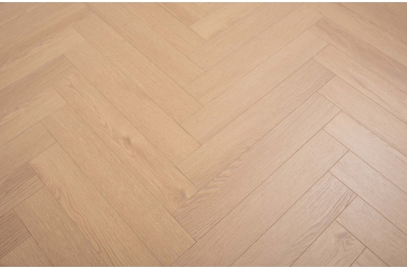 Empire 12mm Saddle Oak Herringbone Laminate