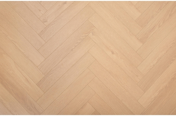 Empire 12mm Saddle Oak Herringbone Laminate