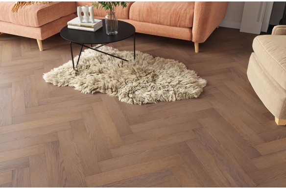 Empire 12mm Cabaret Oak Herringbone Laminate