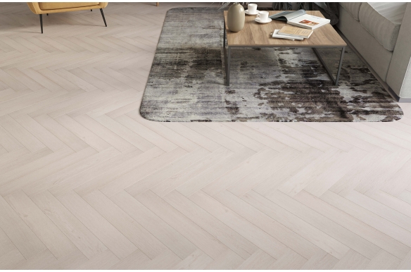Empire 12mm Tower Oak Herringbone Laminate