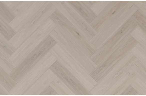 Classic Greige Herringbone Click Vinyl