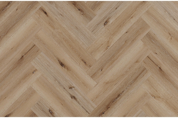 Classic Dusky Herringbone Click Vinyl