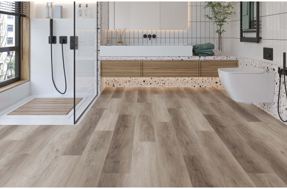 Deluxe Truffle Oak Click Vinyl
