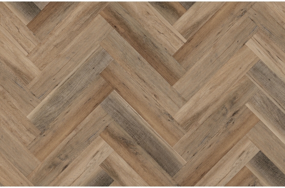 Deluxe Golden Herringbone Click Vinyl