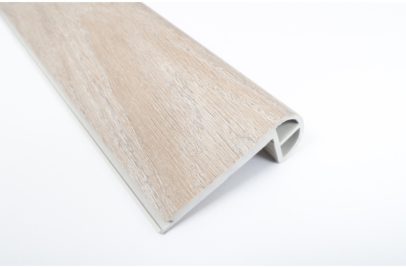 Ivory Oak SPC Vinyl Stair Nosing