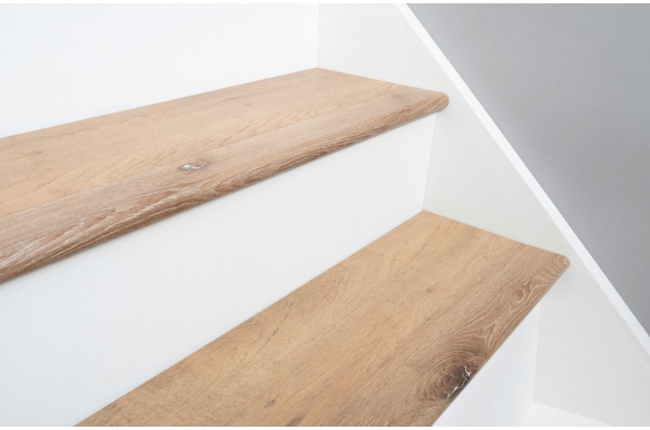 Harvest Oak SPC Vinyl Stair Nosing