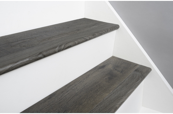 Smokey Ash SPC Vinyl Stair Nosing