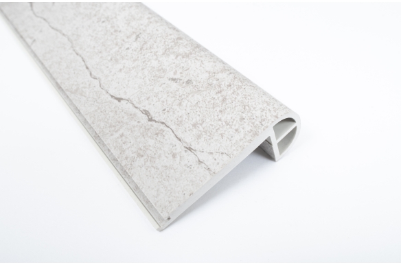Frosted Marble SPC Vinyl Stair Nosing