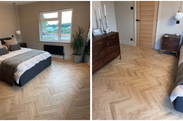 Thorpe Pasture Solid Oak Herringbone