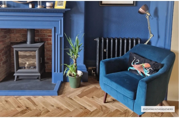 Thorpe Spring Grand Solid Oak Herringbone