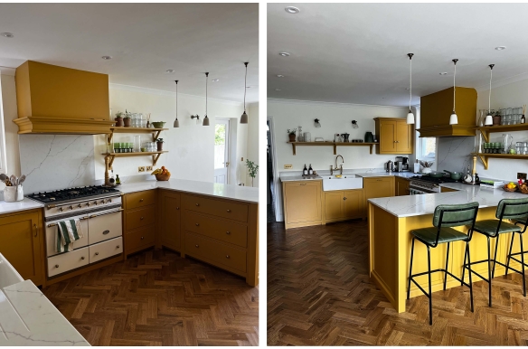 Thorpe Roasted Grand Solid Oak Herringbone