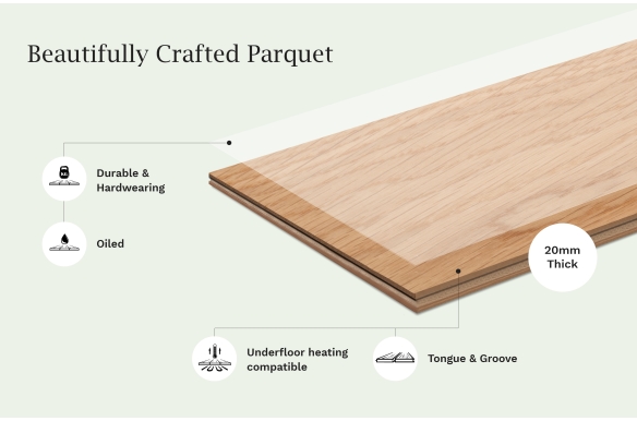 Painswick Garden Engineered Oak