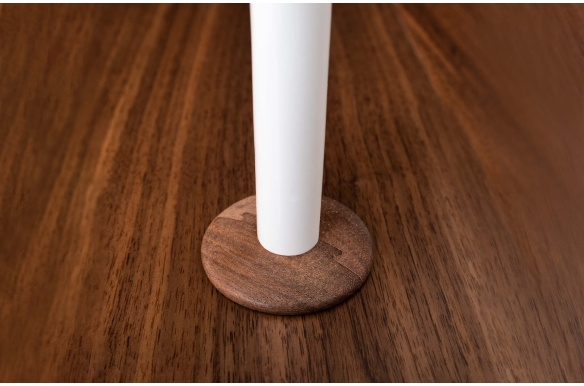 Solid Walnut Pipe Covers – Set of 2